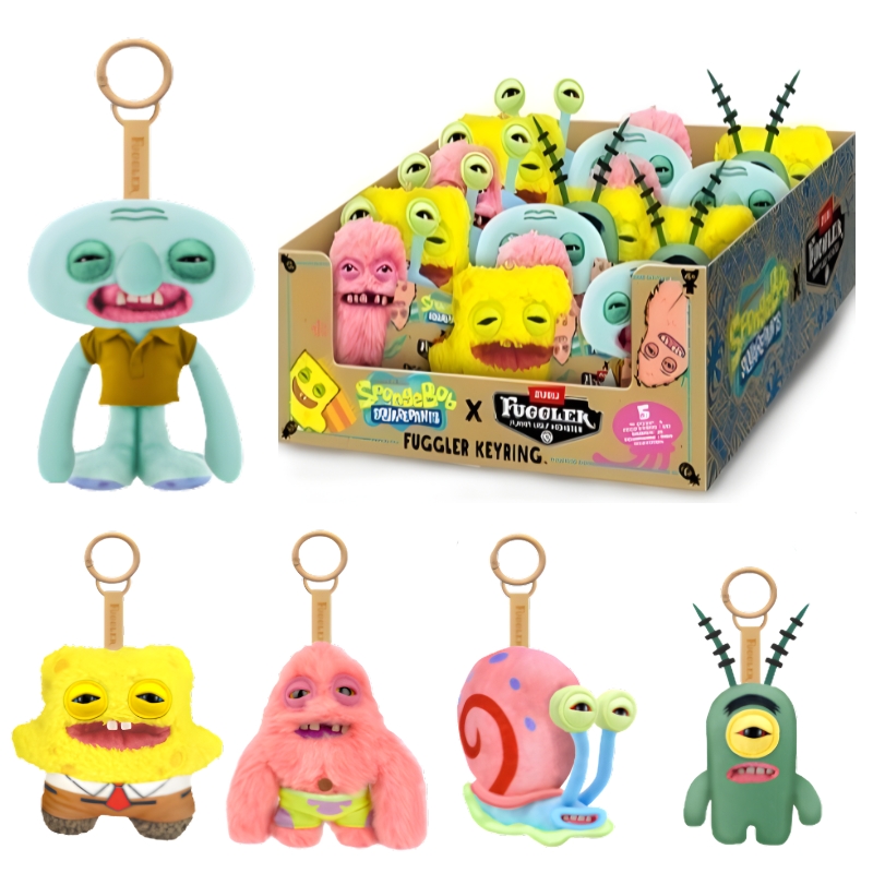 BOB ESPONJA - LLAVERO FUGGLER x24