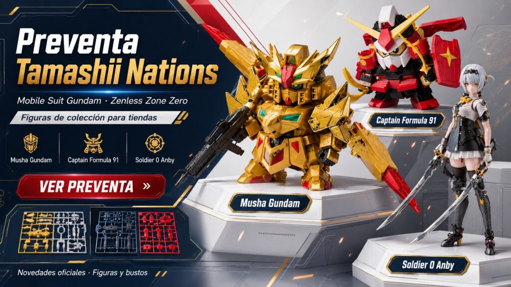 Preventa figuras Tamashii - Sherwood Media