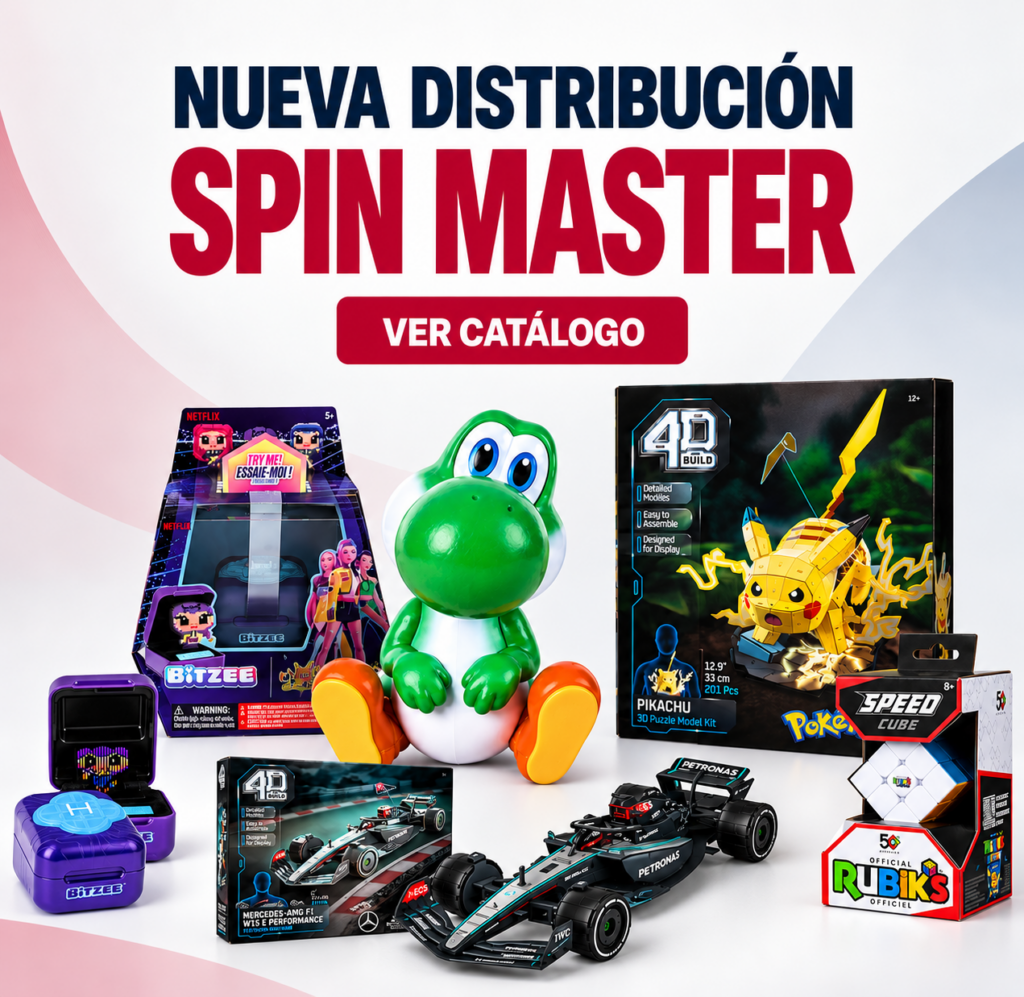 Distribución Spin Master - Sherwood Media
