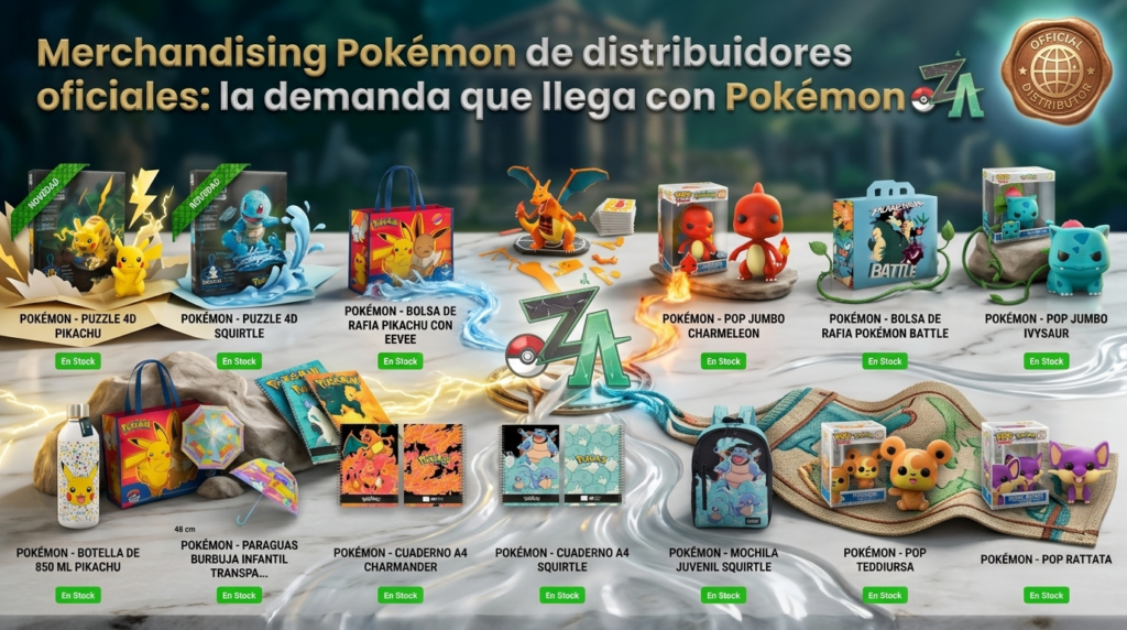 Merchandising-Pokemon