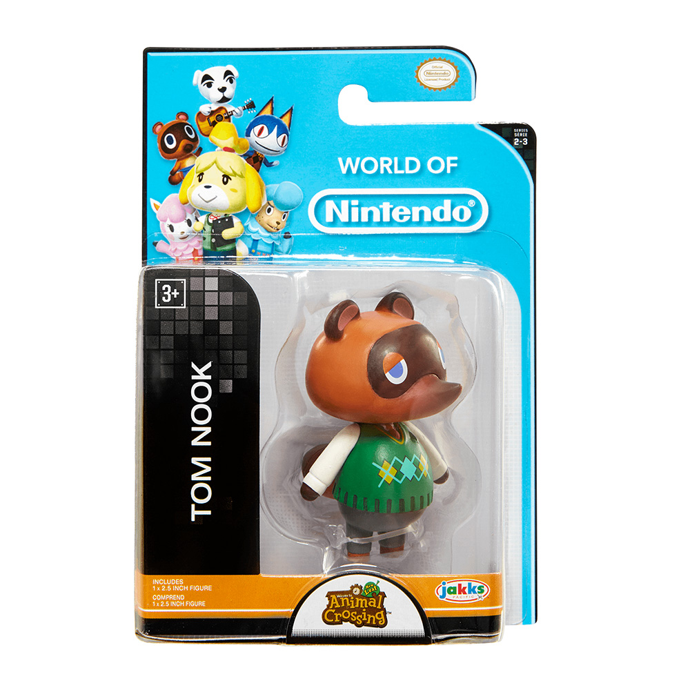 ANIMAL CROSSING - FIGURA ARTICULADA 6 CM TOM NOOK