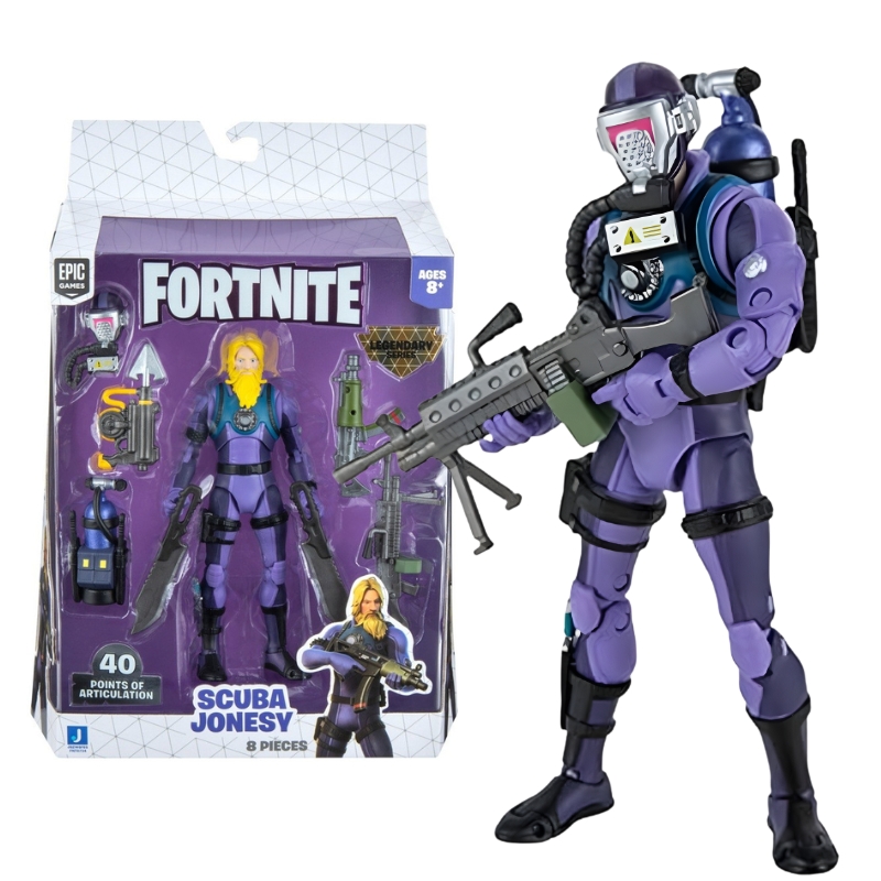 FORTNITE - FIGURA 15 CM SCUBA JONESY LEGENDARY SERIES