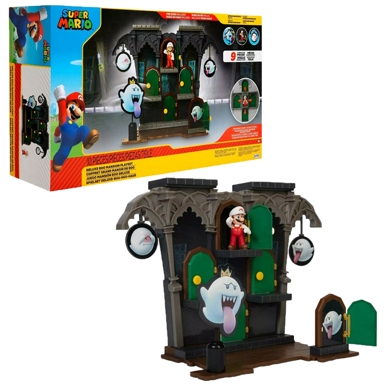 NINTENDO - PLAYSET DELUXE MANSIÓN DE BOO