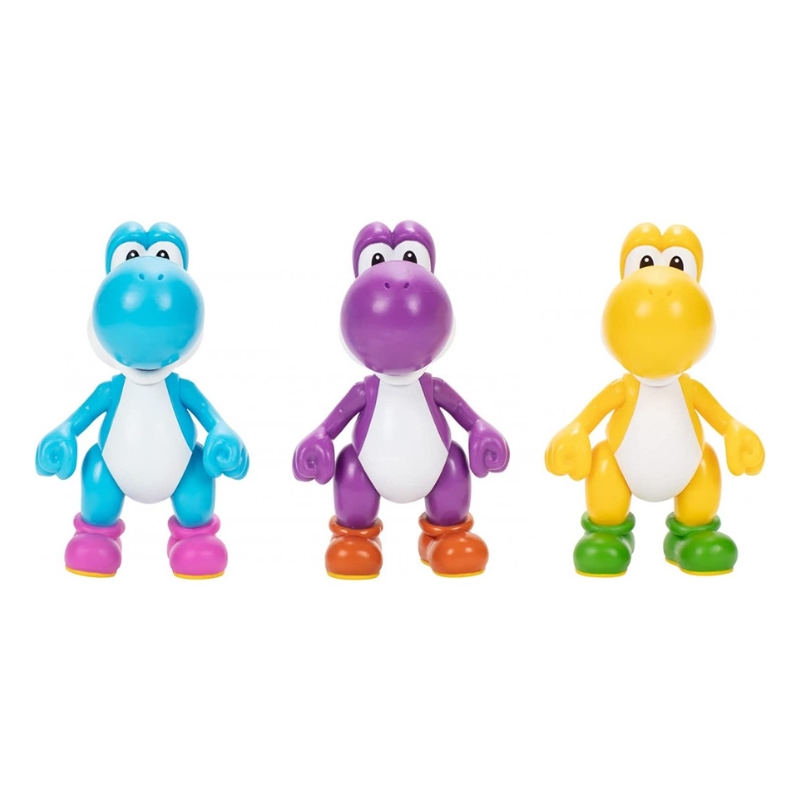 NINTENDO - YOSHI FAMILY PACK 3 FIGURAS 10 CM
