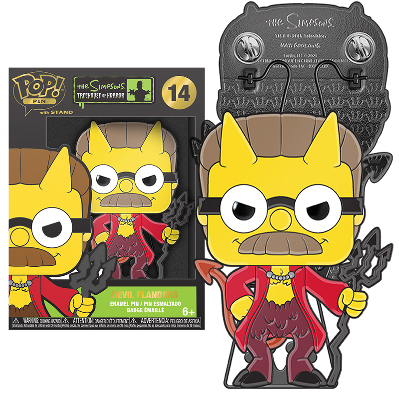 LOS SIMPSONS - PIN DEVIL FLANDERS LPP HORROR