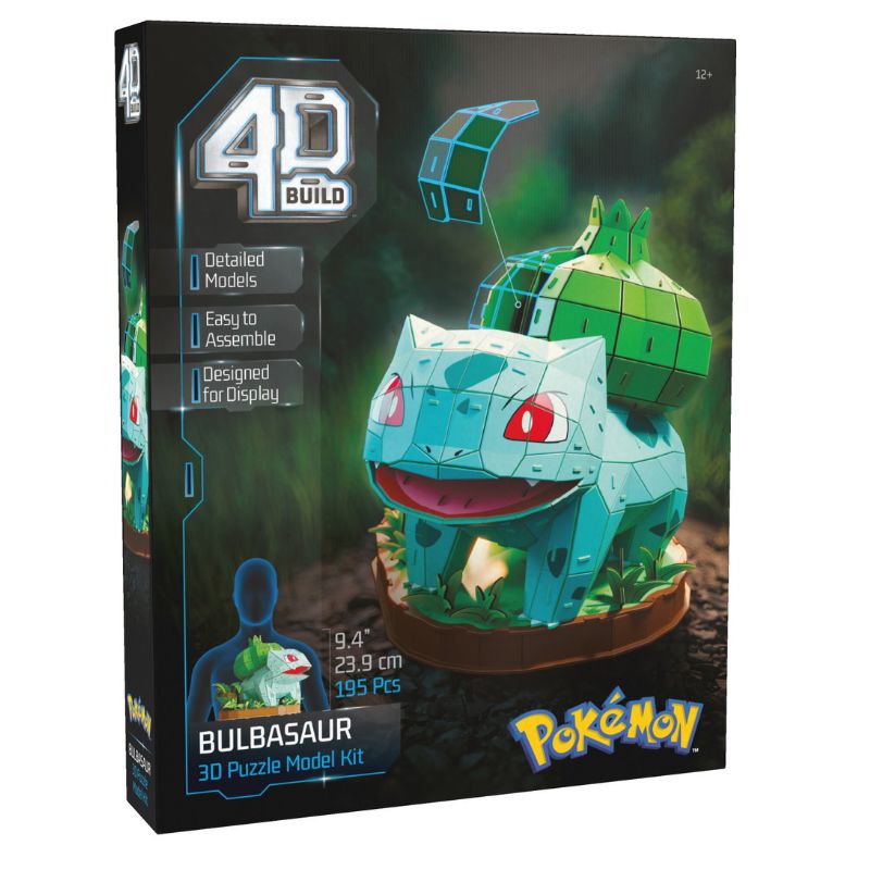 POKÉMON - PUZZLE 4D BULBASAUR