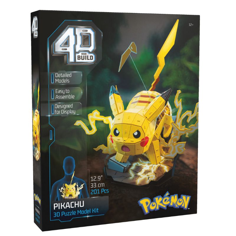 POKÉMON - PUZZLE 4D PIKACHU