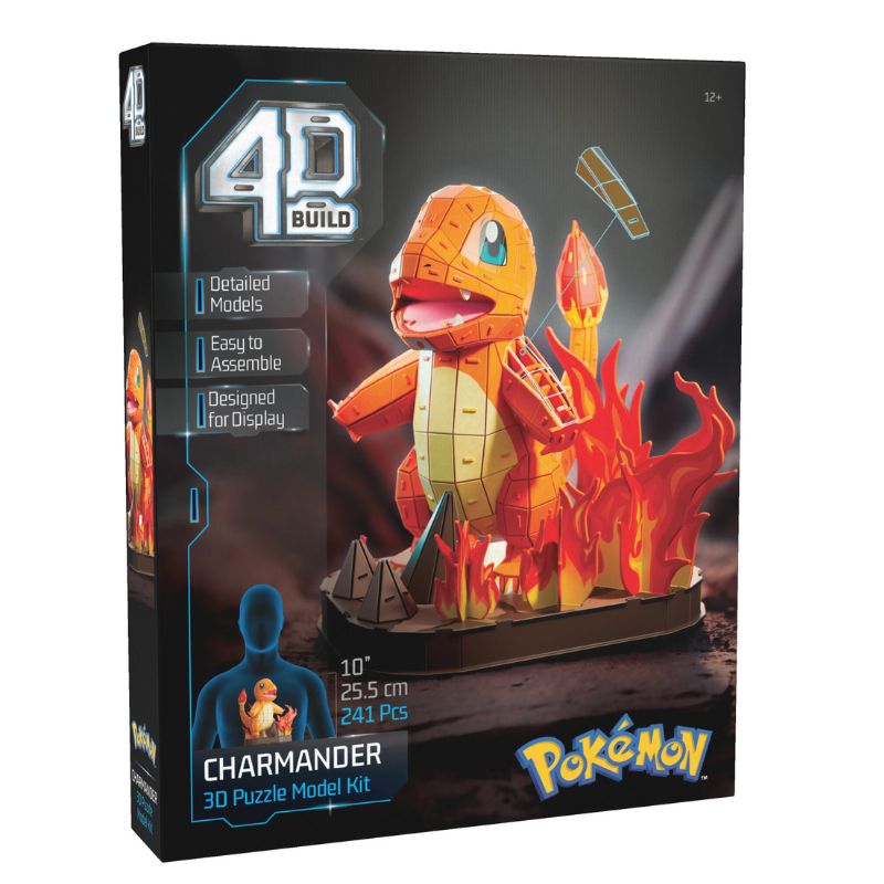 POKÉMON - PUZZLE 4D CHARMANDER