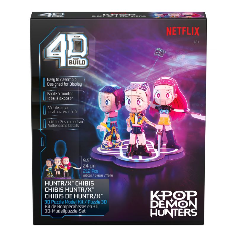 KPOP DEMON HUNTERS - PUZZLE 4D HUNTRIX