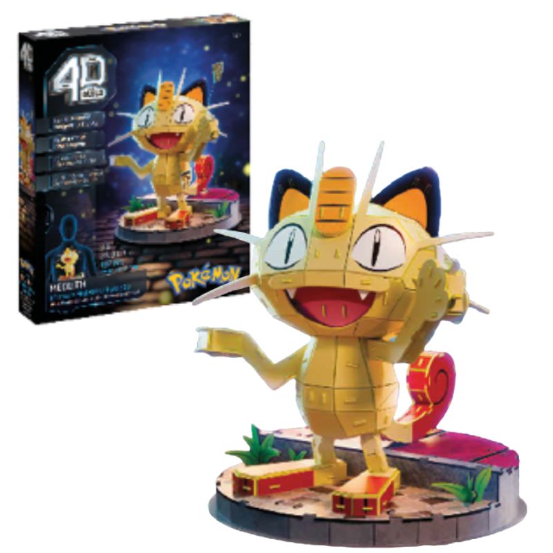 POKEMON - PUZZLE 4D MEOWTH