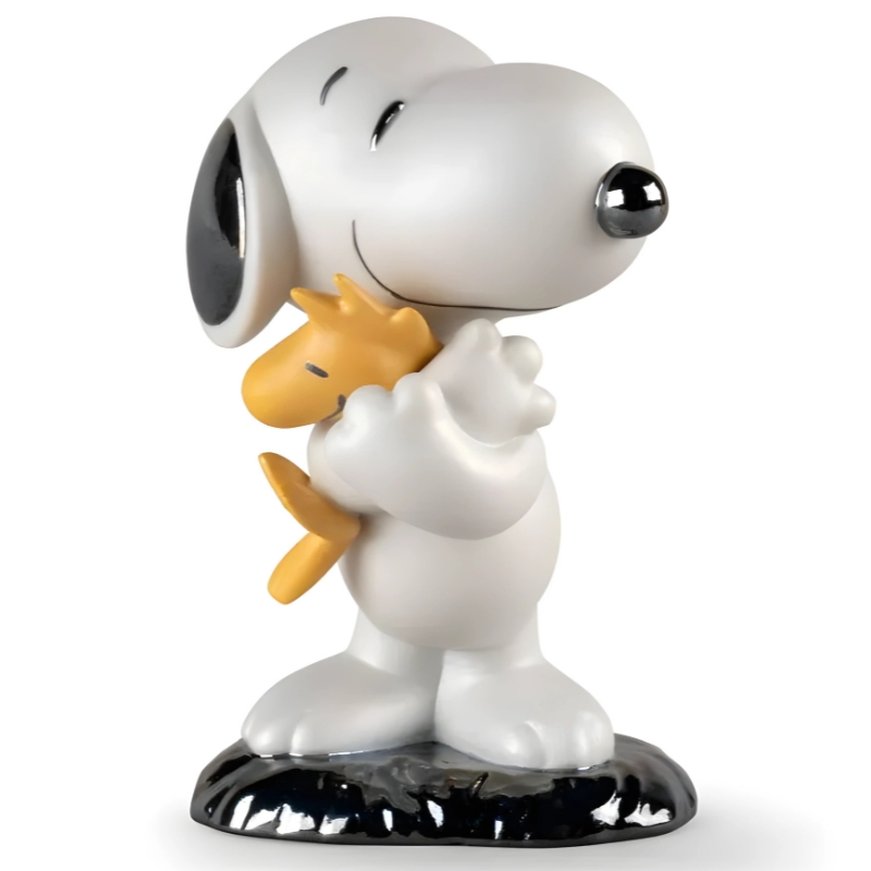 SNOOPY - FIGURA DE PORCELANA HECHA A MANO SNOOPY DE 13 CM