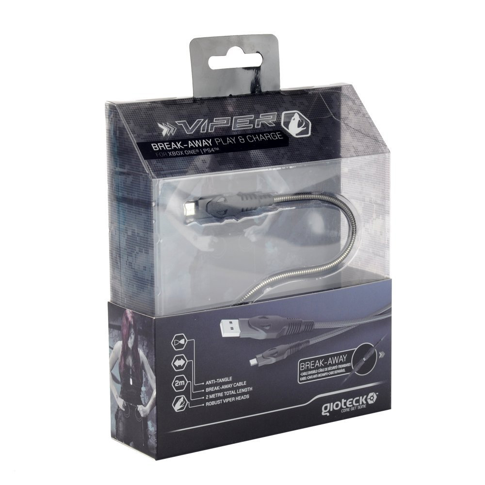~GIOTECK TX-VIPER BREAK-AWAY PLAY & CHARGE