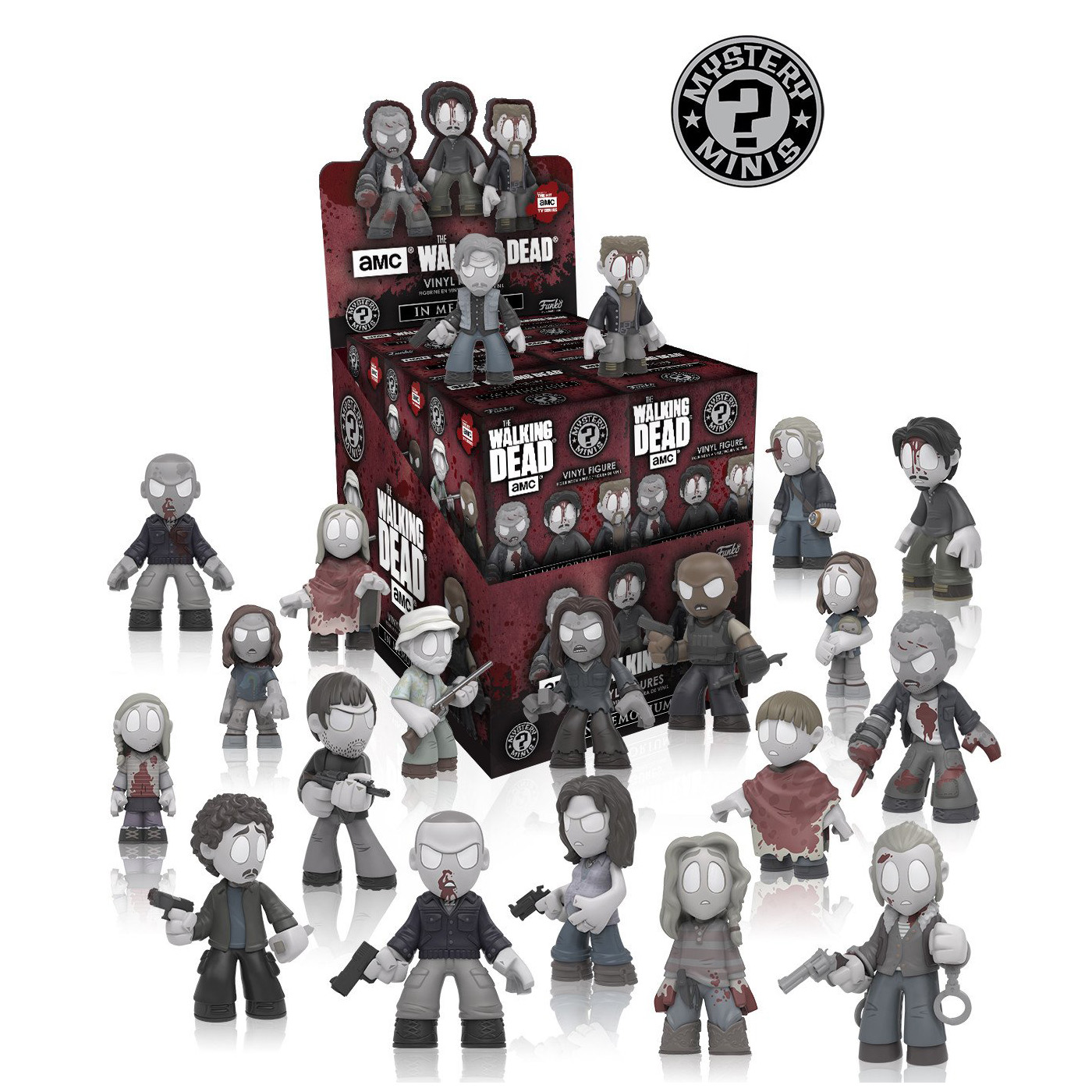 THE WALKING DEAD: IN MEMORIAM - MYSTERY MINI x12