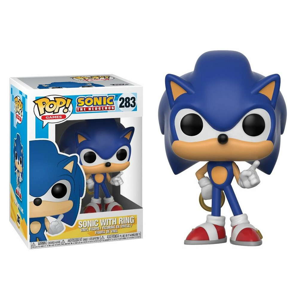 SONIC: THE HEDGEHOG - POP SONIC WITH RING