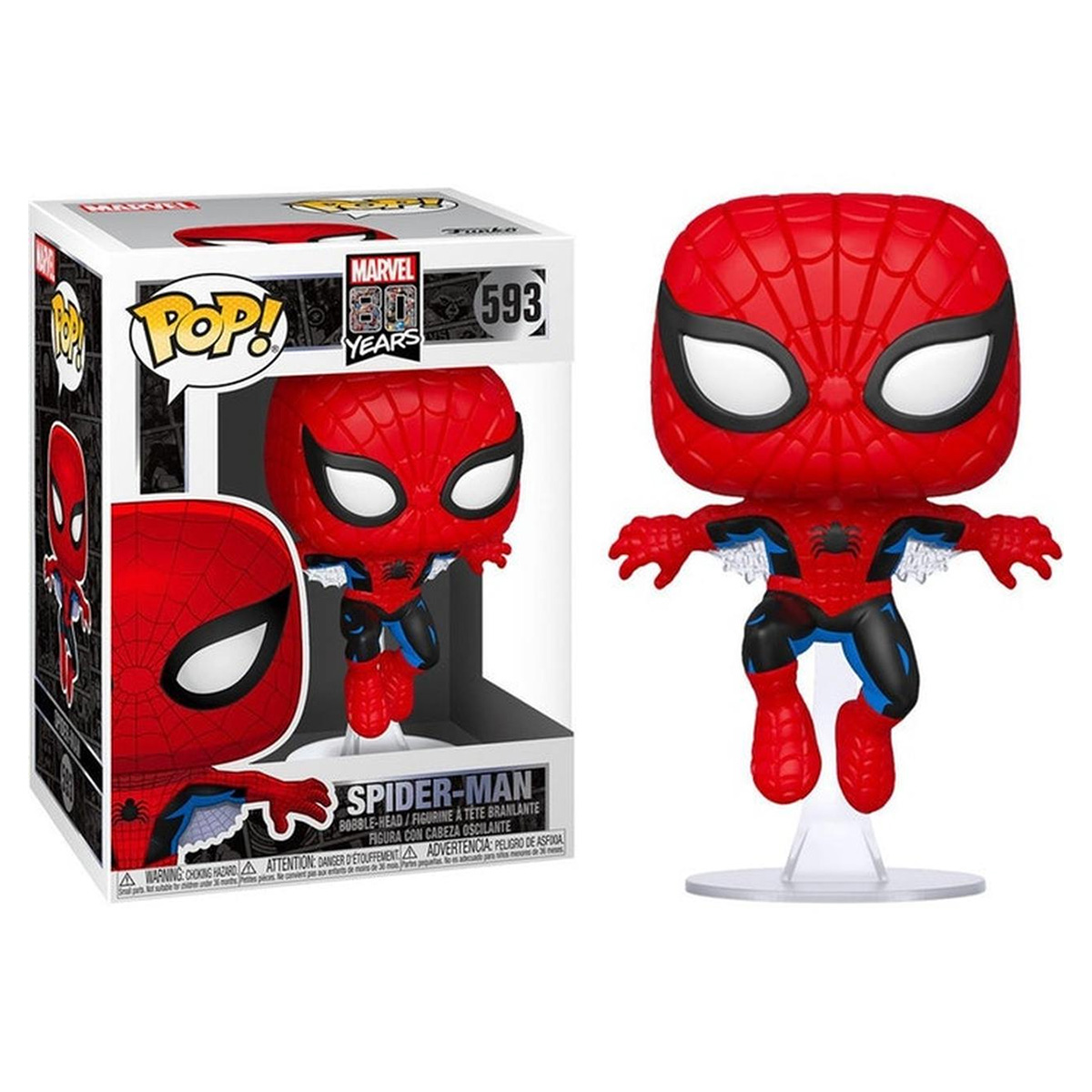 MARVEL 80th - POP SPIDER-MAN (1st APPEARANCE)