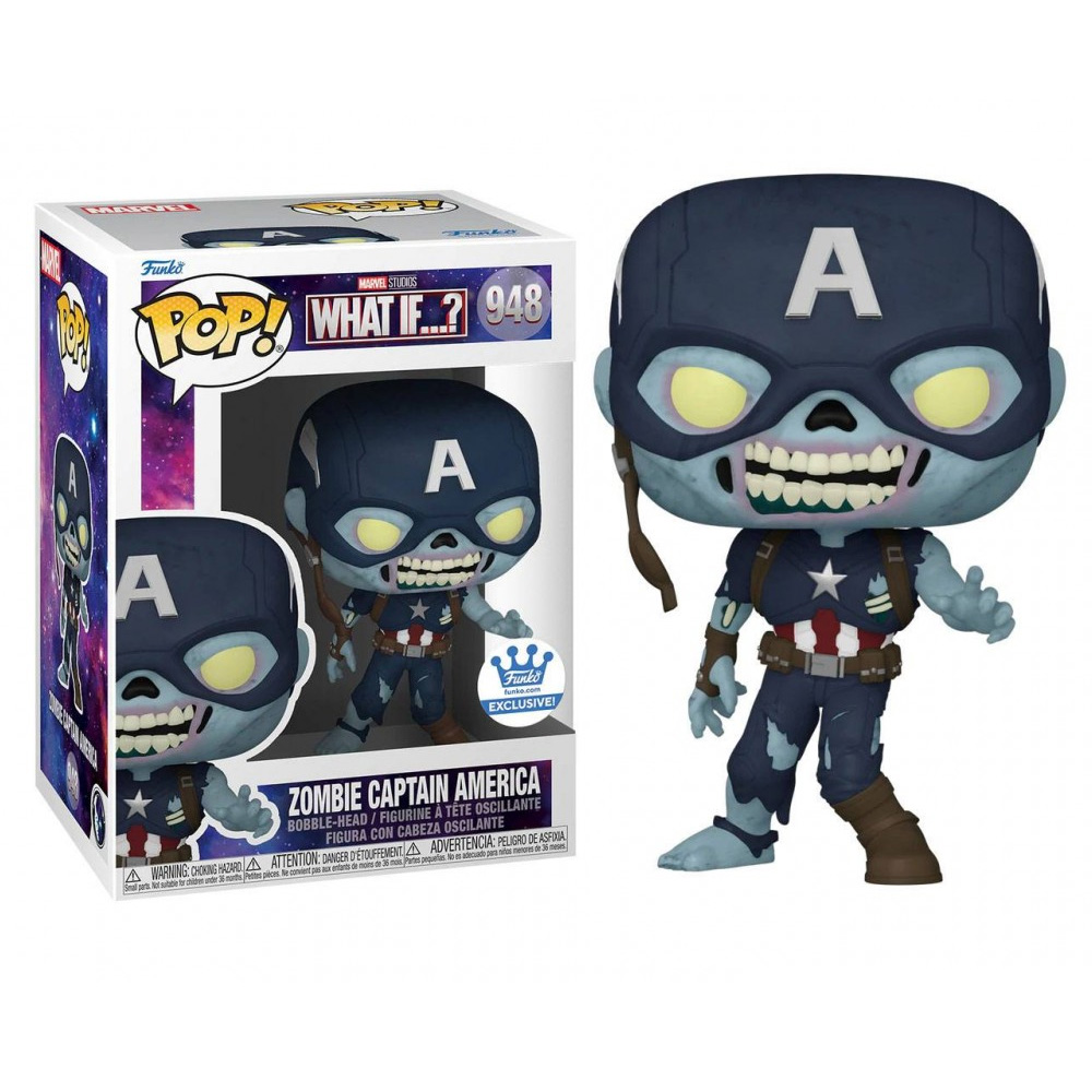 WHAT IF...? - POP ZOMBIE CAPTAIN AMERICA **EDICIÓN ESPECIAL**