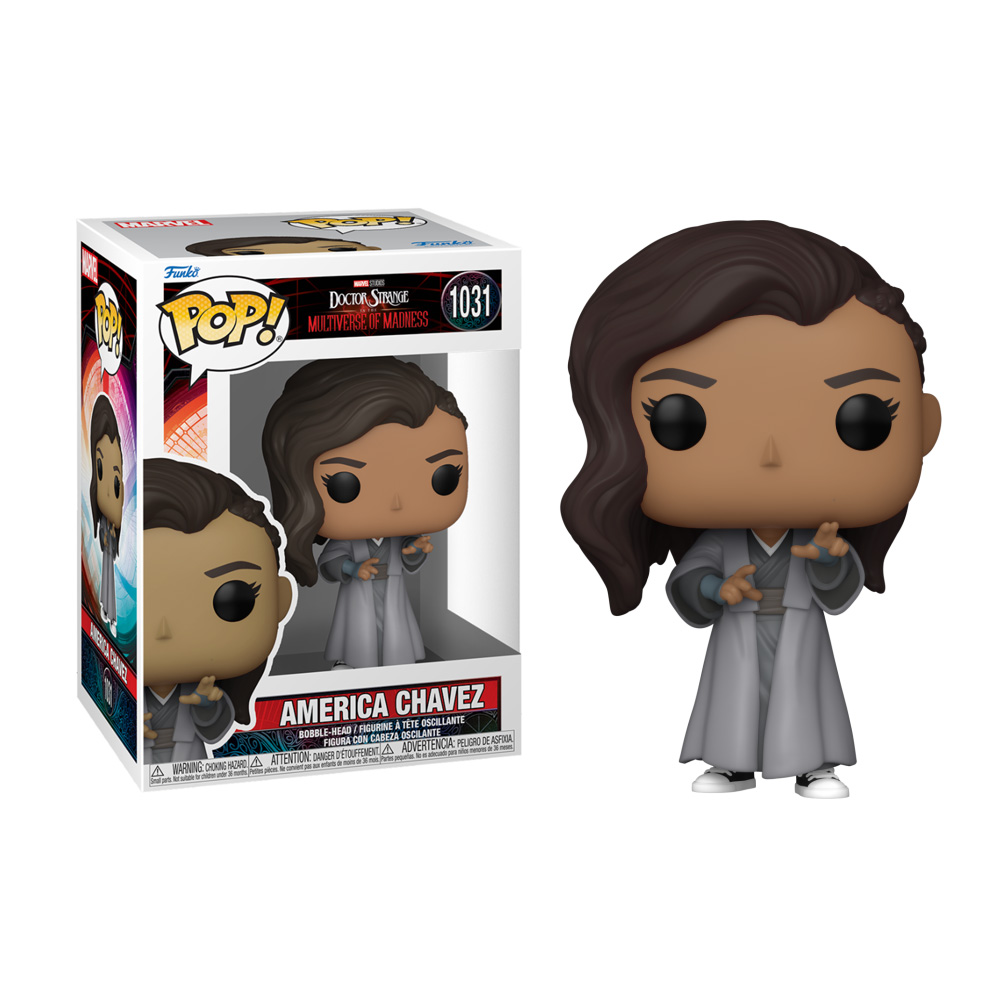 DOCTOR STRANGE EN EL MULTIVERSO DE LA LOCURA - POP AMERICA CHAVEZ (ROBE)