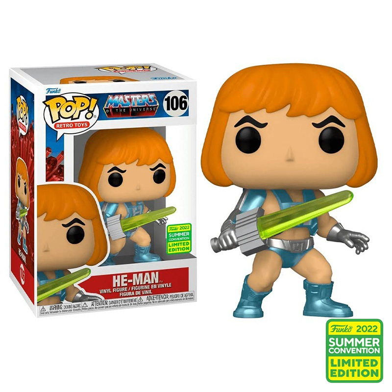 HE-MAN - POP LASER POWER HE-MAN **EDICIÓN ESPECIAL**