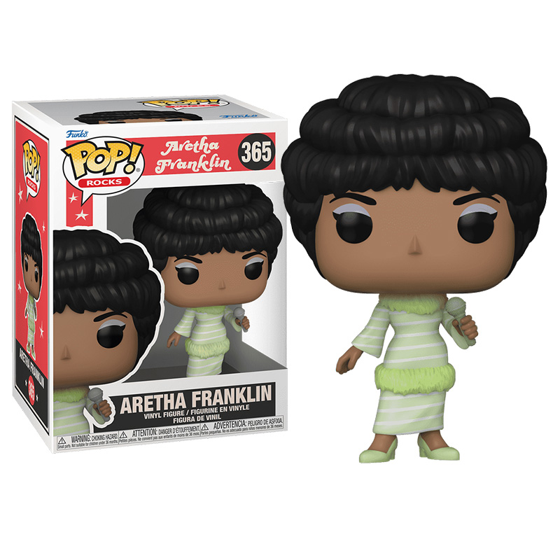 ARETHA FRANKLIN - POP ROCKS ARETHA FRANKLIN (GREEN DRESS)