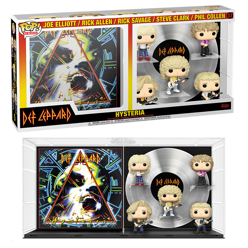 MUSIC (DEF LEPARD)- POP ALBUM DELUXE HYSTERIA