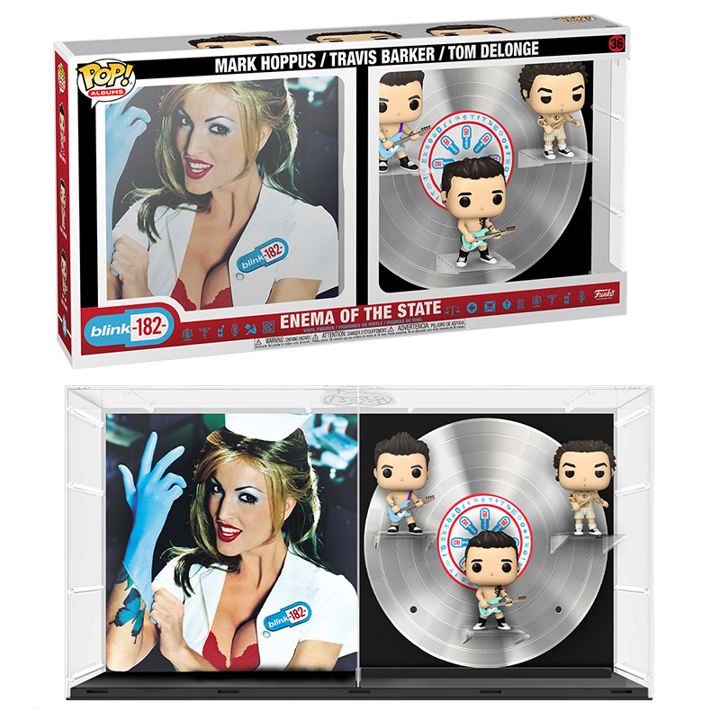 MUSIC (BLINK 182)- POP ALBUM DELUXE ENEMA OF THE STATE