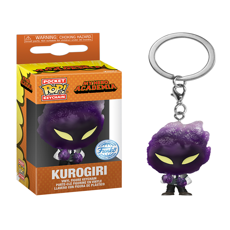 MY HERO ACADEMY (HIDEOUT) - POP KEYCHAIN KUROGIRI