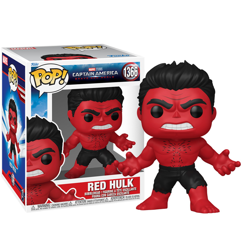 CAPITÁN AMÉRICA - POP SUPER RED HULK