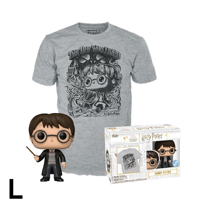 HARRY POTTER - CAMISETA L & POP HARRY POTTER
