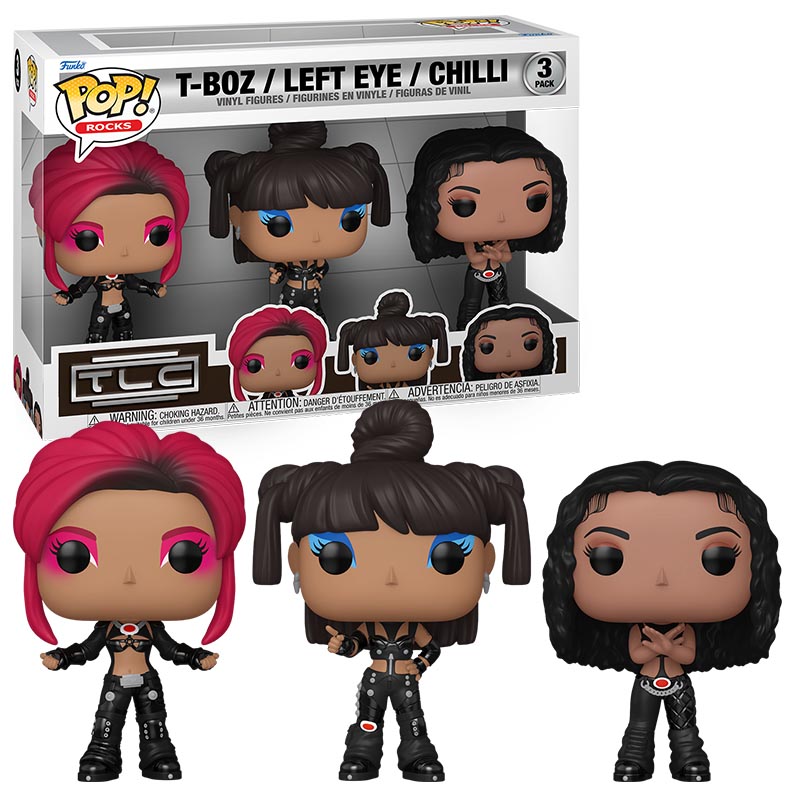 TLC - POP TLC SCRUBS x3 FIGURAS