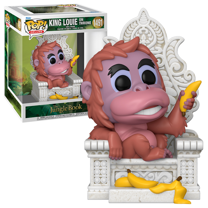 EL LIBRO DE LA SELVA S2 - POP DELUXE KING LOUIE ON THRONE