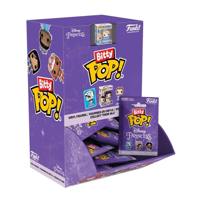 PRINCESAS DISNEY - SURTIDO BITTY POP SINGLES x32 FIGURAS