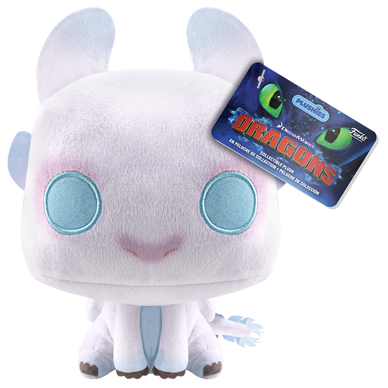 CÓMO ENTRENAR A TU DRAGÓN - PELUCHE LIGHT FURY