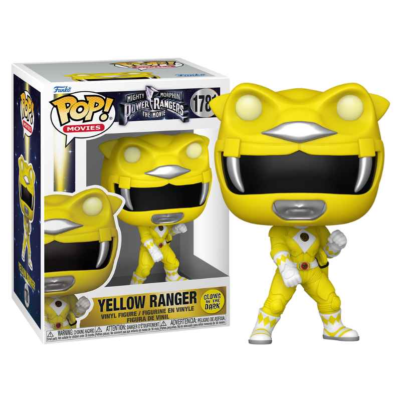 POWER RANGERS - POP YELLOW RANGER **BRILLA EN LA OSCURIDAD**