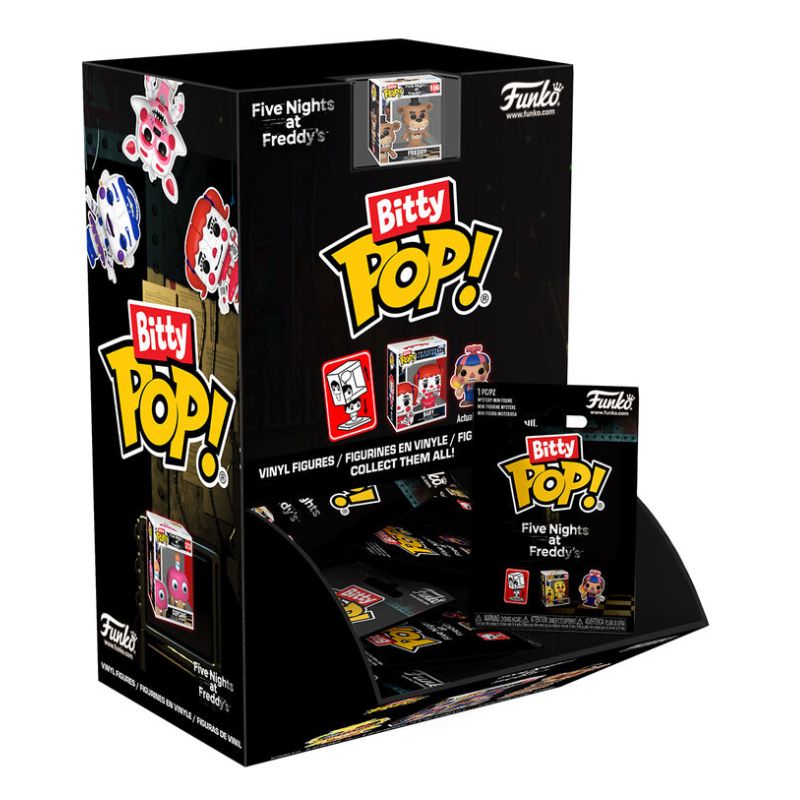 FIVE NIGHTS AT FREDDY´S - SURTIDO BITTY POP SINGLES x32 FIGURAS
