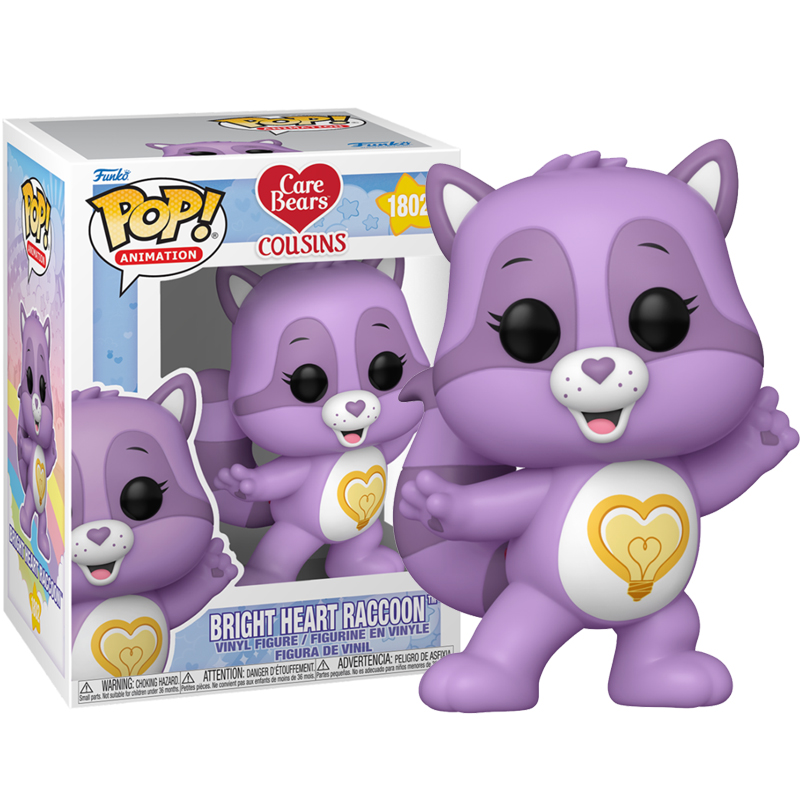 OSOS AMOROSOS - POP BRIGHT HEART RACCOON