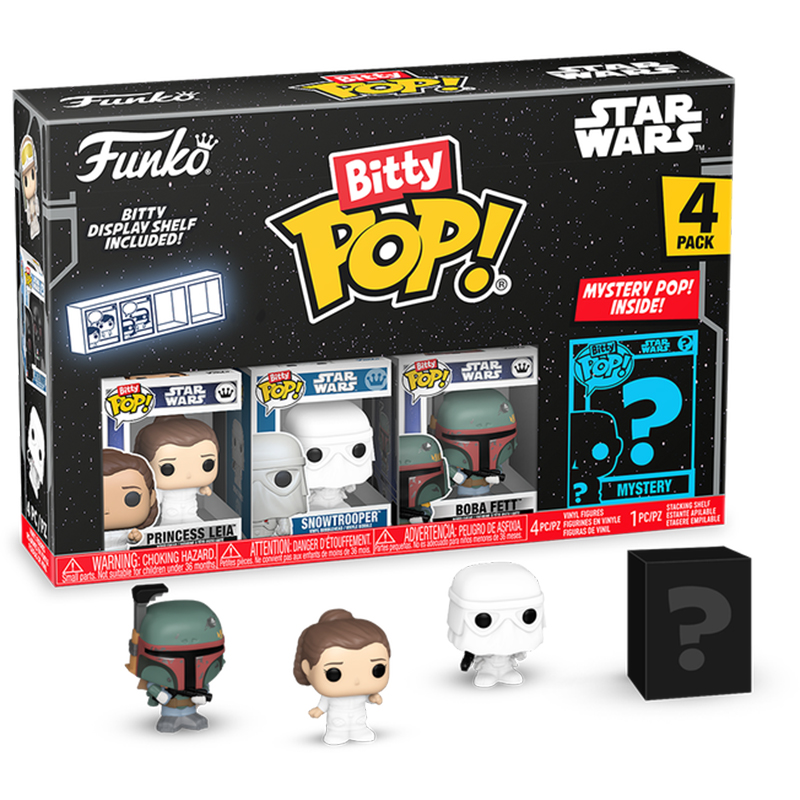 STAR WARS (T2) - BITTY POP PACK 4 LEIA