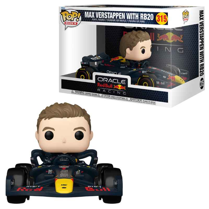 FORMULA 1: REDBULL RACING - POP RIDES SUPER DELUXE VERSTAPPEN W/RB20
