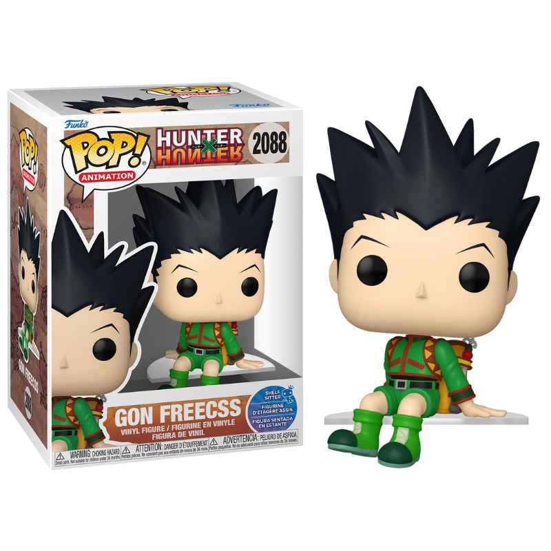 HUNTERxHUNTER - POP GON FREECSS (SENTADA EN ESTANTE)
