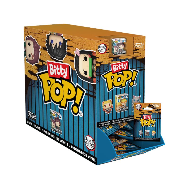 DEMON SLAYER - SURTIDO BITTY POP SINGLES x32 FIGURAS