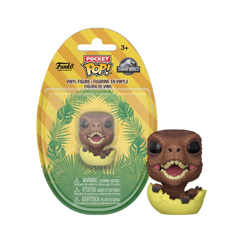 PARQUE JURÁSICO - POCKET POP BABY RAPTOR (SPRING)