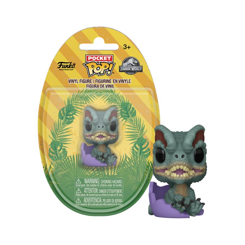 PARQUE JURÁSICO - POCKET POP DILOPHOSAURUS (SPRING)