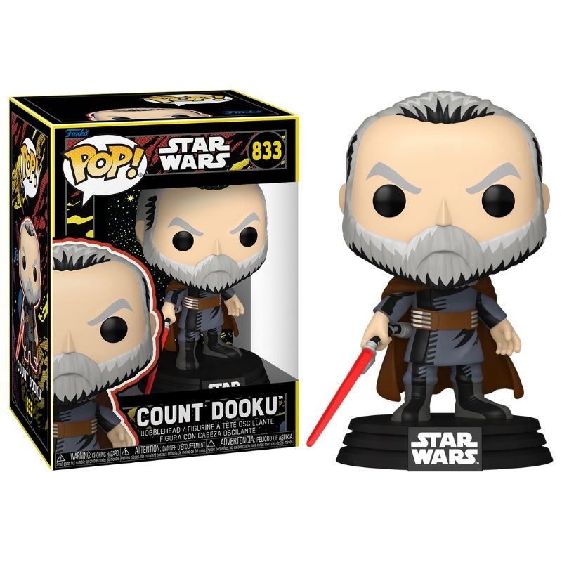 STAR WARS (T2) - POP COUNT DOOKU (RETRO)