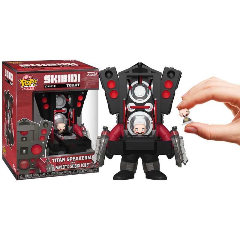 SKIBIDI TOILET - BITTY BOTS TITAN SPEAKERMAN