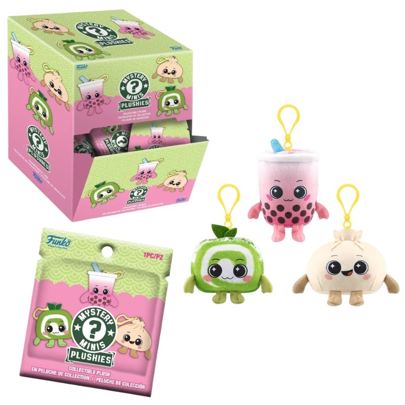 GAMER FOOD - SURTIDO PELUCHE KEYCHAIN x12 FIGURAS