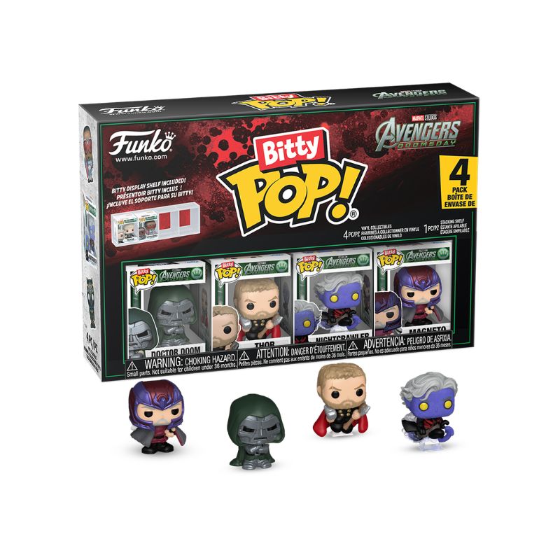 AVENGERS: DOOMSDAY - BITTY POP 4 PACK SET 2