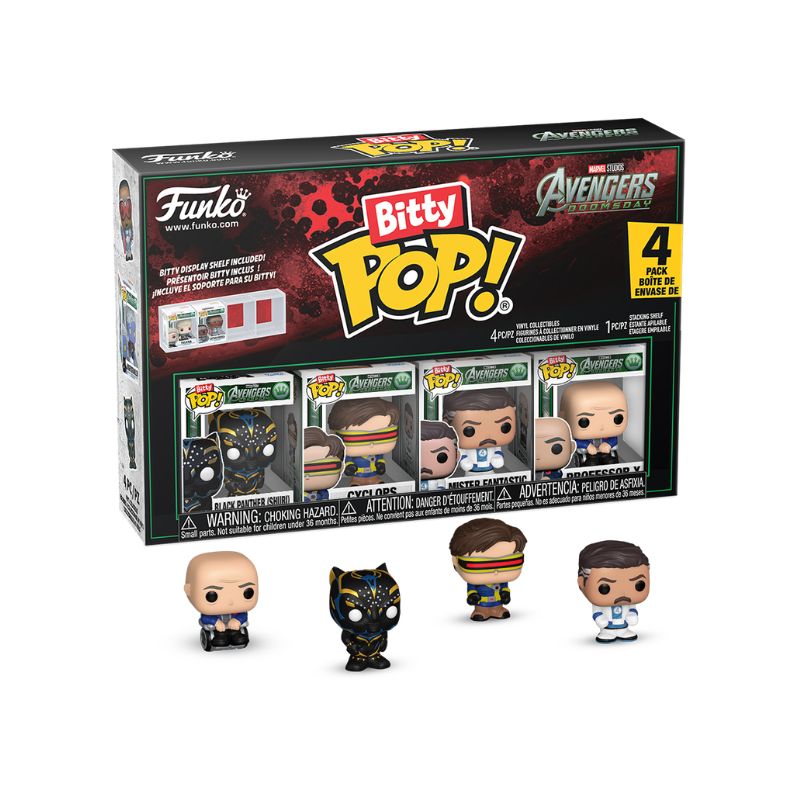 AVENGERS: DOOMSDAY - BITTY POP 4 PACK SET 3