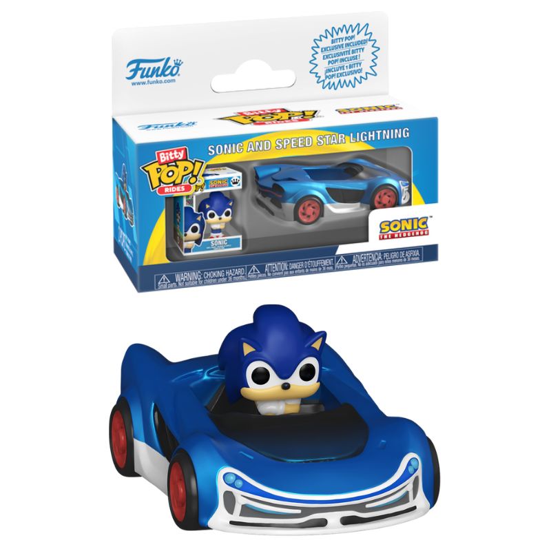 SONIC THE HEDGEHOG - BITTY POP RIDES SPEED STAR W/SONIC