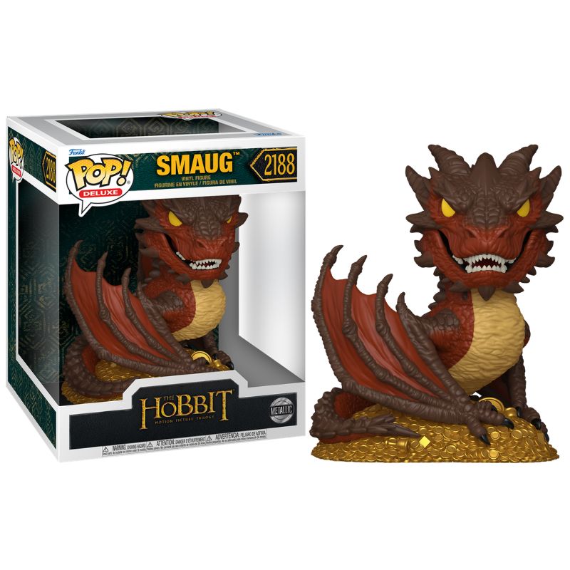 EL HOBBIT (T2) - POP DELUXE SMAUG (METALLIC)