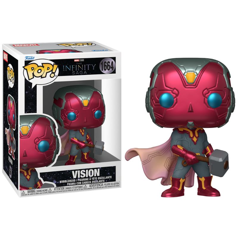MARVEL (T2) - POP VISION W/ MJOLNIR