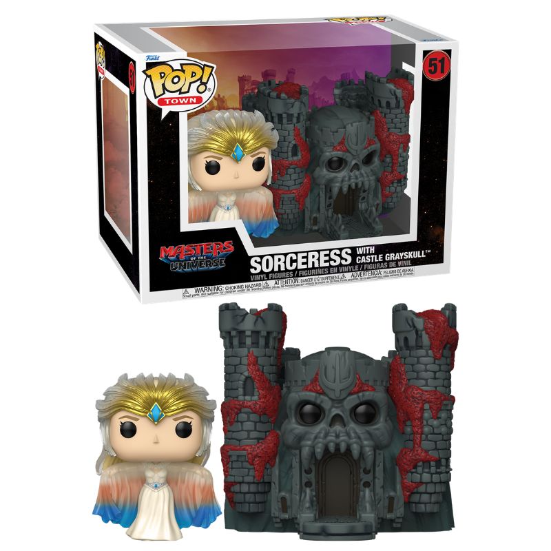 MASTERS DEL UNIVERSO - POP TOWN SORCERESS W/CASTLE GRAYSKULL